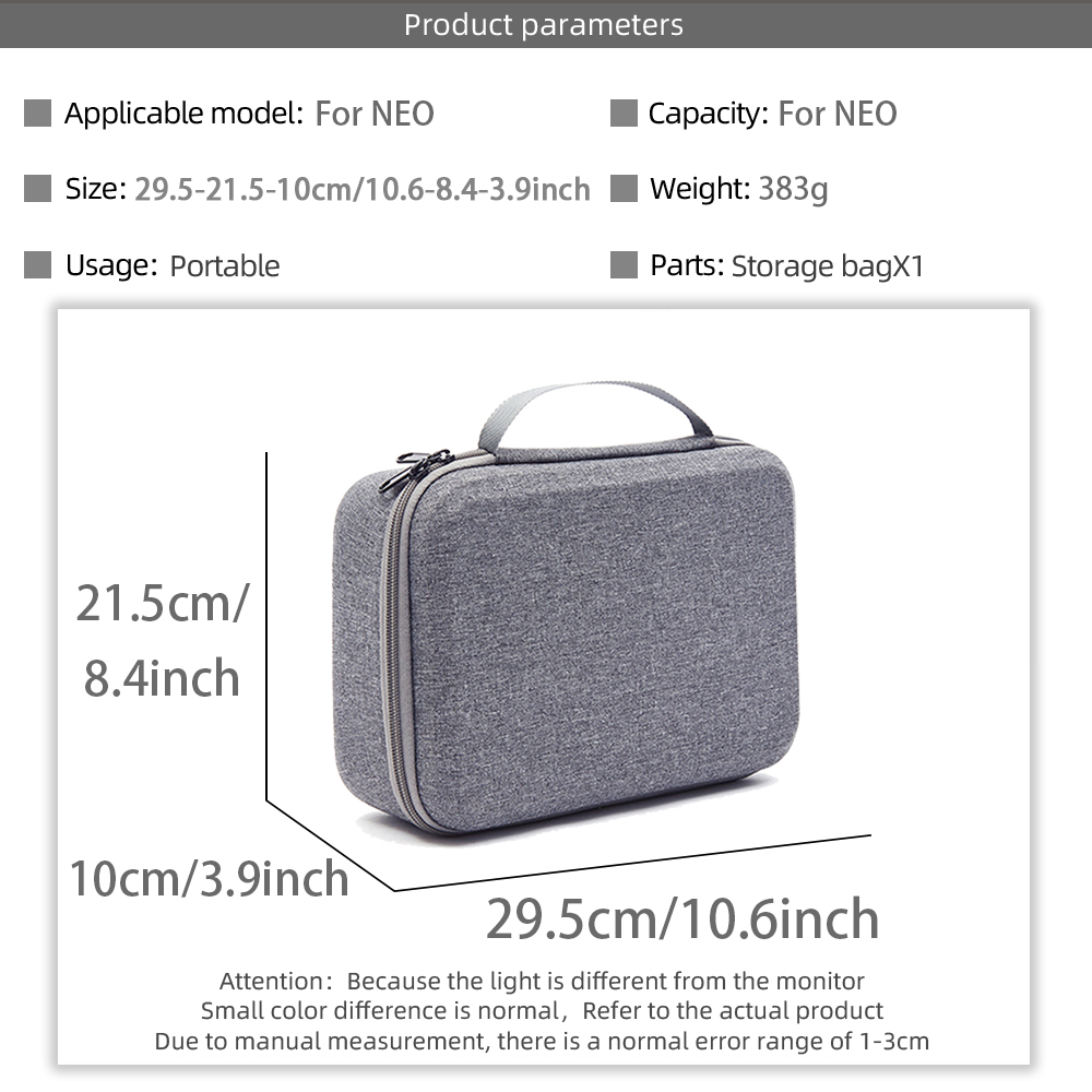 Protective Storage Case Travel - Drone Controller Hood ulasan dan harga
