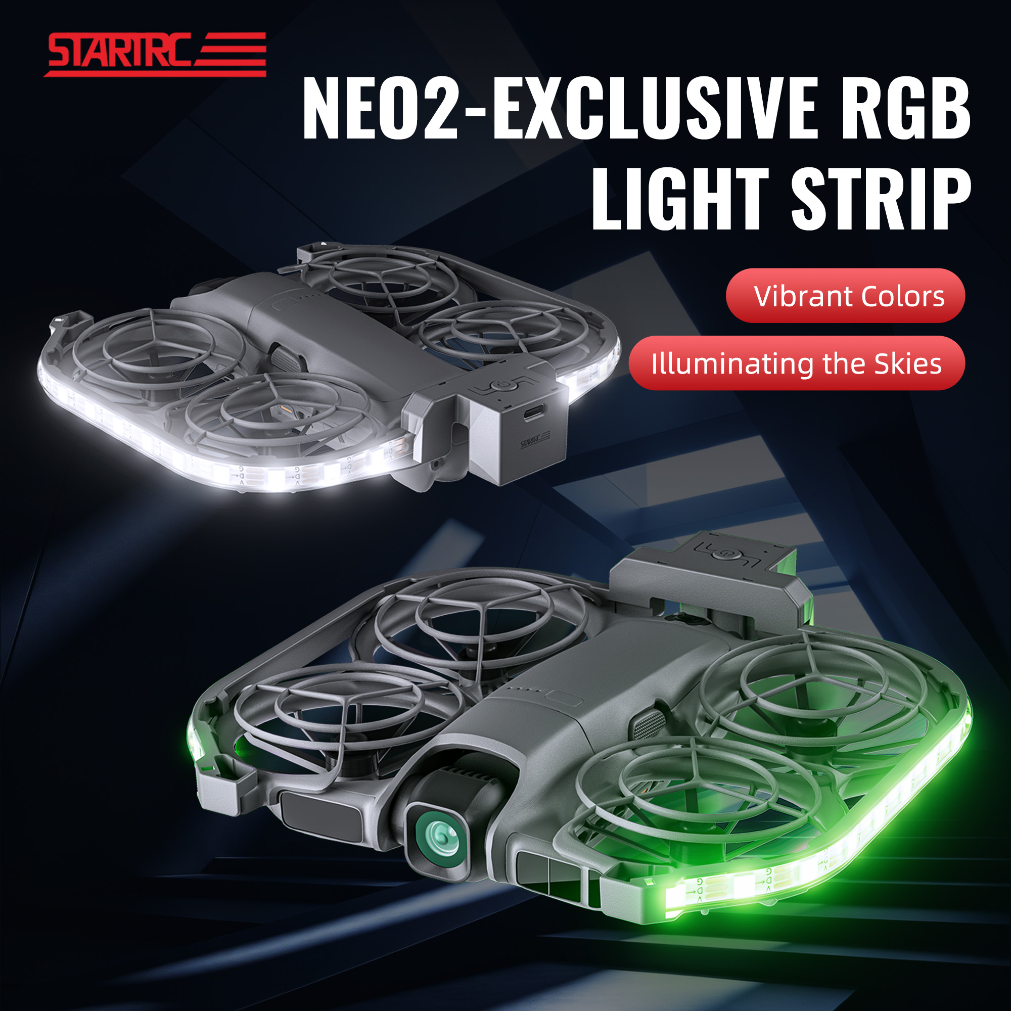 STARTRC RGB LED Light Strip Fo - Drone Beacon Light ulasan dan harga