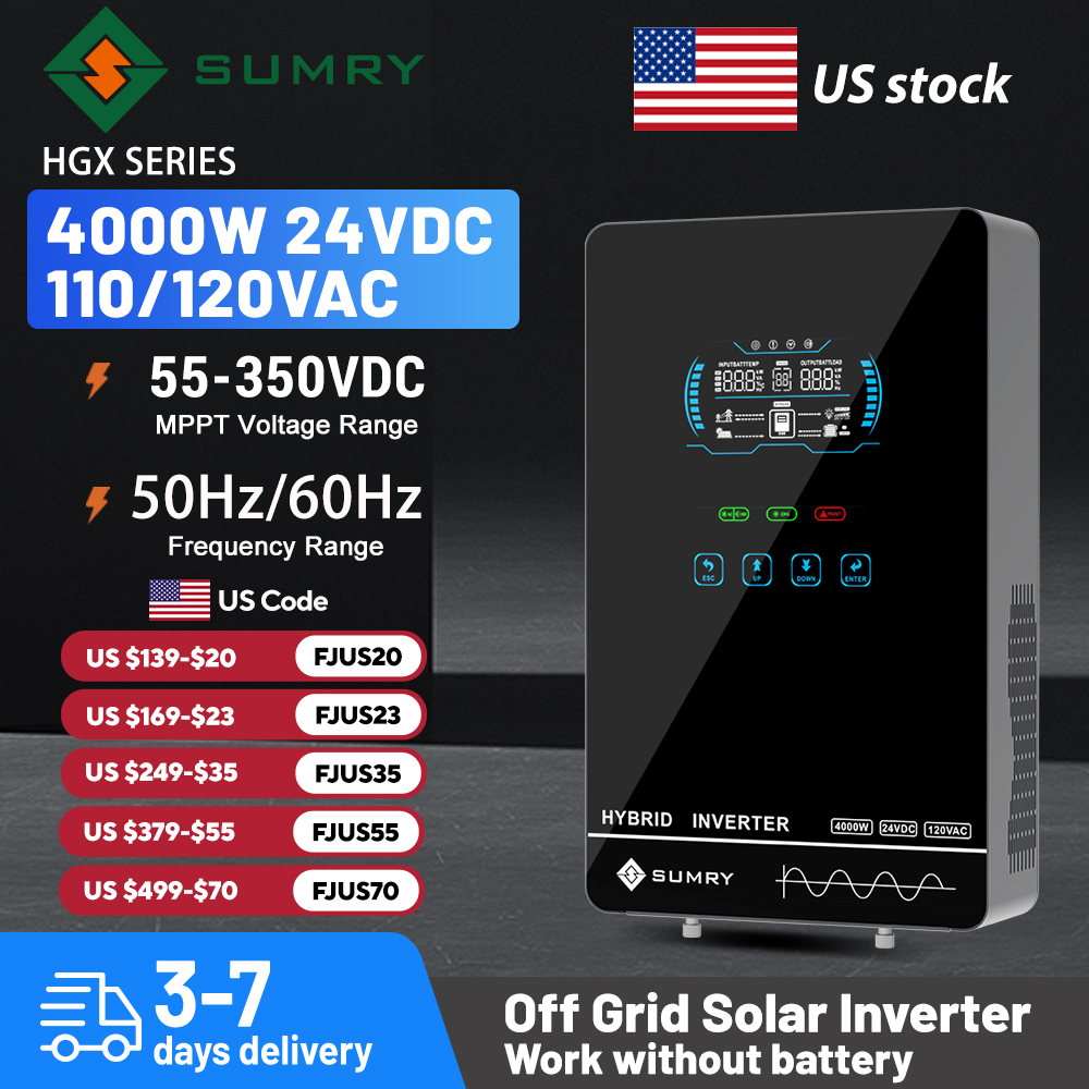 Sumry 4KW 120V Off Grid Solar  - Drone Solar Charger ulasan dan harga