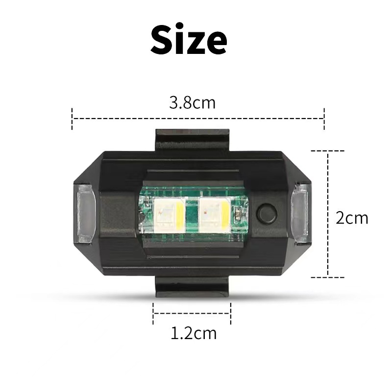 Motorcycle Light Drone Strobe  - Drone Beacon Light ulasan dan harga
