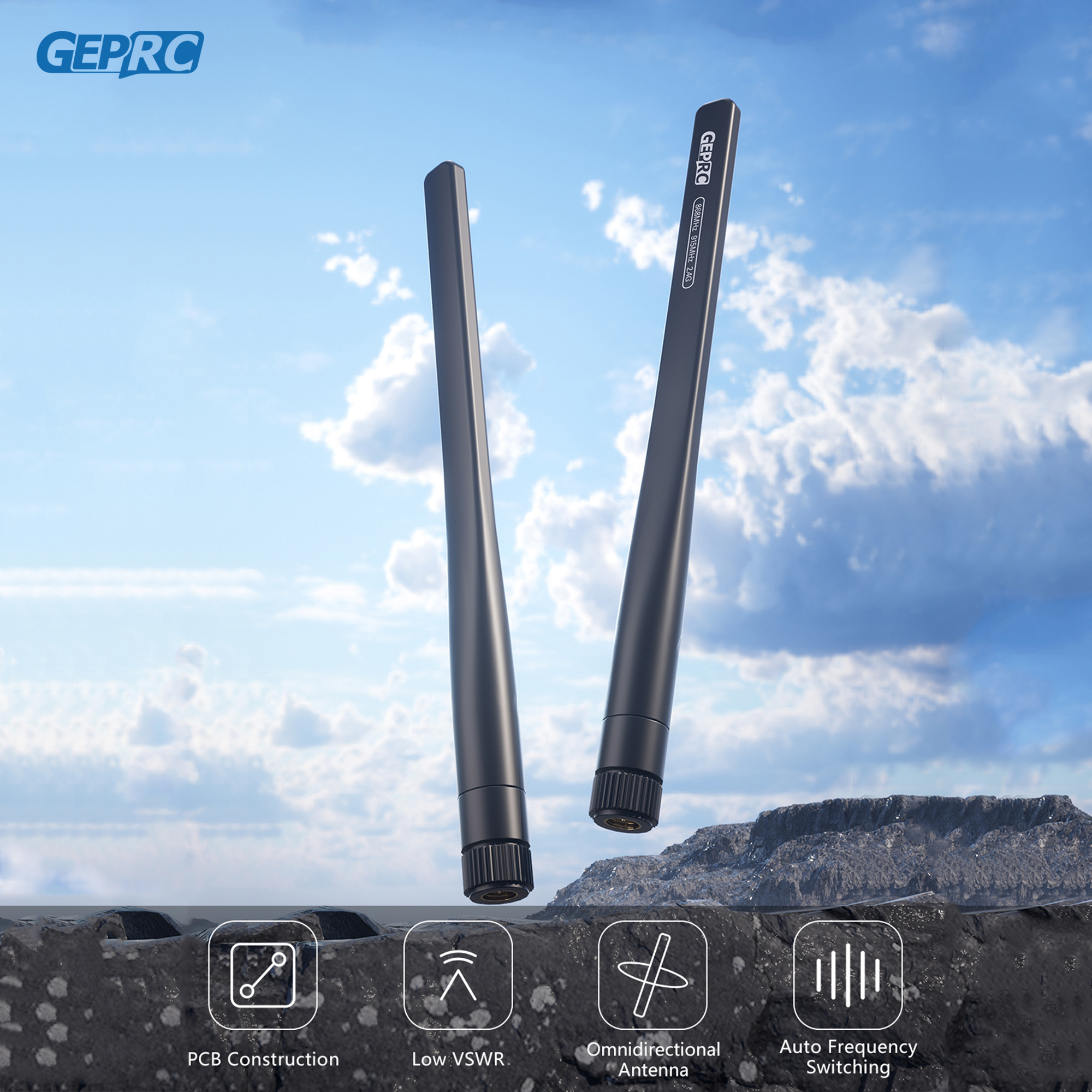 GEPRC 868MHz 915MHz 2.4G Tri-B - Drone Control Stick ulasan dan harga